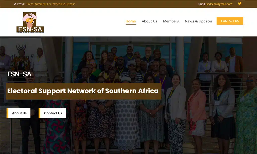 Electoral Support Network of Southern Africa (ESN – SA)