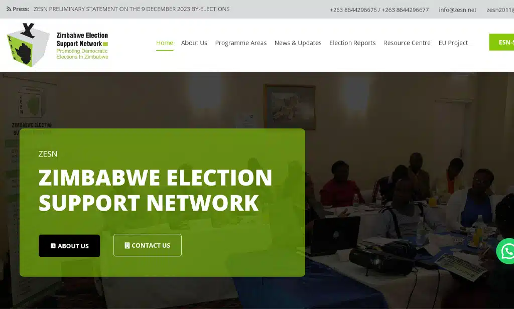 Zimabwe Election Support Network